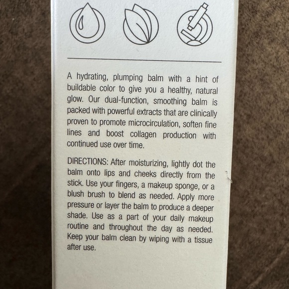 Onomie Boosting Lip + Cheek Hydrating Balm & Collagen Enhancing NEW - Picture 4 of 6